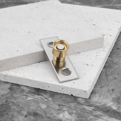 Schuifdeur Gids 12x14mm - Roestvrij Staal - Schuifdeursystemen - Houten Deuren - Glazen Schuurdeuren - Eenvoudig te Installeren - Sterke Corrosiebestendigheid - Deurgids
