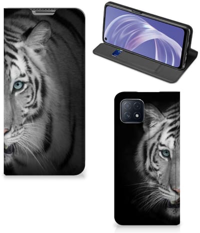 OPPO A73 5G Hoesje maken Tijger