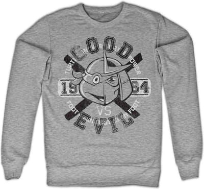 Teenage Mutant Ninja Turtles Sweater/trui -S- Good VS Evil Grijs