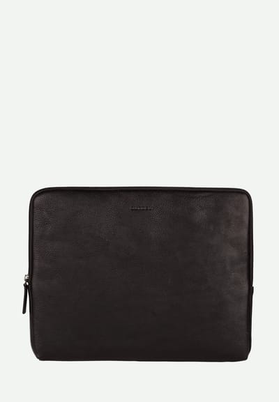 Burkely Fundamentals Antique Avery Laptopsleeve 13.3" - Laptopcover - Volwassenen - Zwart