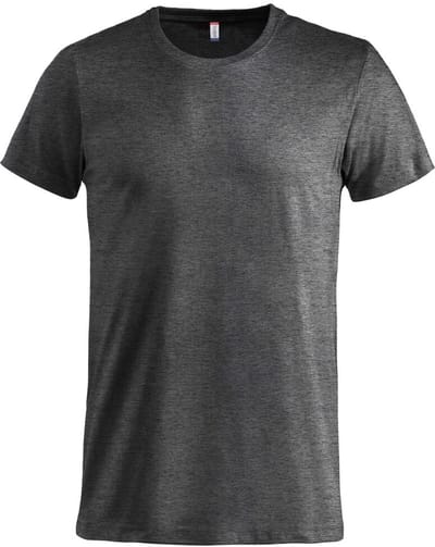Basic-T bodyfit T-shirt 145 gr/m2 antraciet mel. 4xl