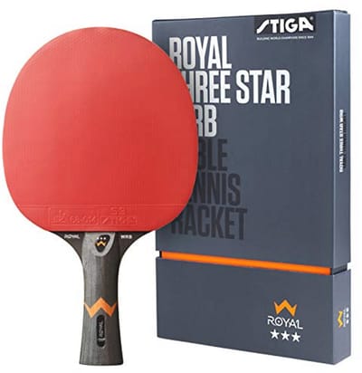 Tafeltennisbat - Hoge prestaties offensief racket met ITTF-goedgekeurde coating en WRB-technologie voor gevorderden