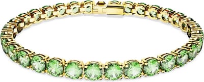 Swarovski Armband Matrix Tennis Goud/Groen 5658849