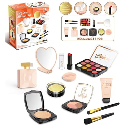 Kinderspeelgoed Simulatie Cosmetica Set Doe-alsof Make-up Speelgoed Voor Meisjes Speelhuis Simulatie Make-up Educatief Speelgoed Cadeaus