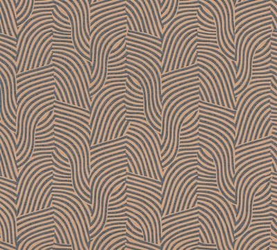 GOLVEND BEHANG | Abstract - Zwart Goud - Living Walls Daniel Hechter 7