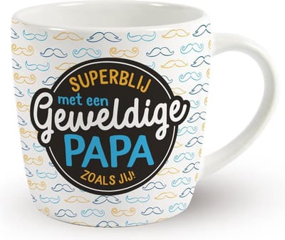 Vaderdag Mok Superblij Papa
