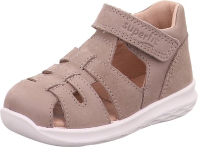 Superfit - 392 - SandalenJongensKindersandalen - Kleur: Wit/beige - Maat: 19