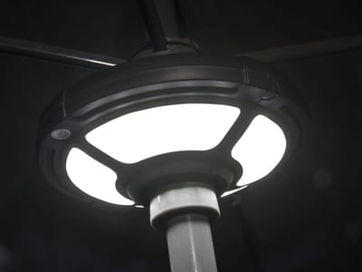 Livarnolux LED Parasolverlichting - Koudwitlicht - 19 x 4.5 cm
