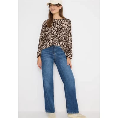 Gedessineerde blouse