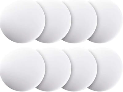 Set van 8 Zelfklevende Deurstoppers voor Wand- en Kastdeurbescherming