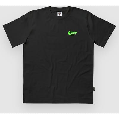The Dudes Tired Seasonal T-Shirt zwart