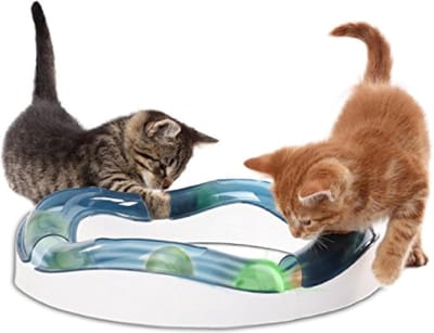Homesy - Speelrail, tempo, inclusief bal, voor katten