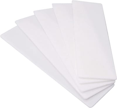 Kunststof Platte Shims - Beglazingsverpakkers Afstandhouders - Kozijn Montage - 1 mm Dikte Precisie - 40x100mm - Wit