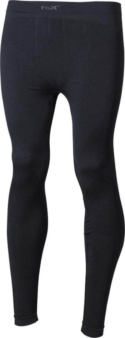 Fox Outdoor - Thermo lange onderbroek, sportlegging  -  Zwart - MAAT L
