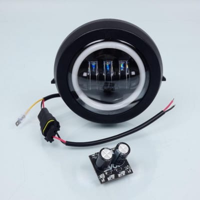 Optique avant EVOK Iron Led pour scooter Piaggio 80 Vespa Pk 1984 à 1989 Neuf
