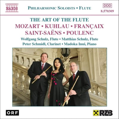 Wolfgang Schulz, Matthias Schulz, Peter Schmidl, Madoka Inui - The Art Of The Flute (CD)