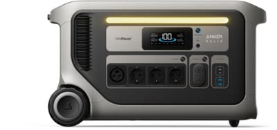 Anker SOLIX F3000 – Power Station – 3.600W AC Output – 3.072Wh Capaciteit – EV & Zonne-compatible
