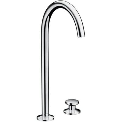 AXOR One 2-hole lavatory mixer Select 260 with Push-Open drain set 48060000