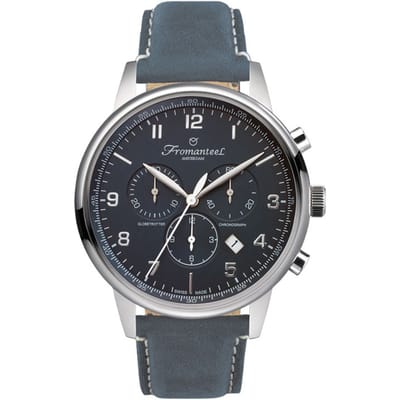 Refurbished Fromanteel Globetrotter Chrono GT-0702-022 Heren Horloge 42mm