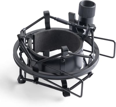 Microfoon Ophanging - Microfoonhouder - Studio Opnames - Isolatie Van Geluid - 55-60 mm - Zwart