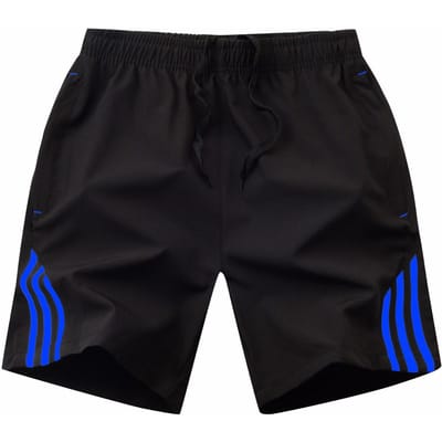Zomeruitverkoop Shorts Mannen Merk Rechte Sportshorts Mannelijk Grote Maten Broek Mannen Kleding Draag Shorts Boardshorts L blauw