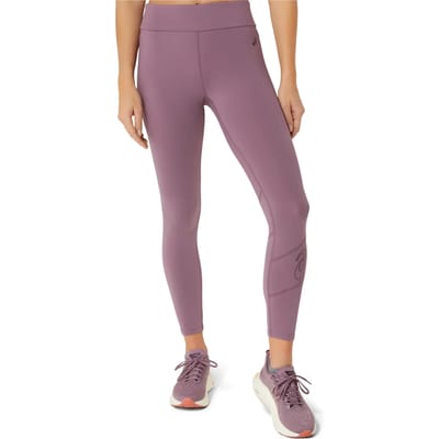 Asics Logo 7/8 Tight - Sport Legging - Paars - maat S
