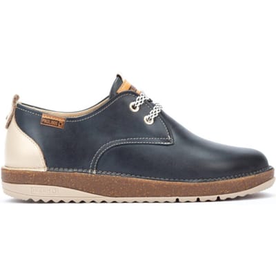 Pikolinos Baza - dames veterschoen - Blauw - maat 36 (EU) 3.5 (UK)