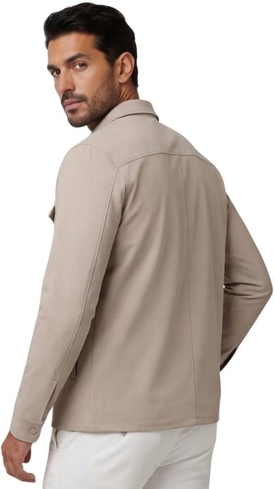 Born With Appetite Overshirt beige