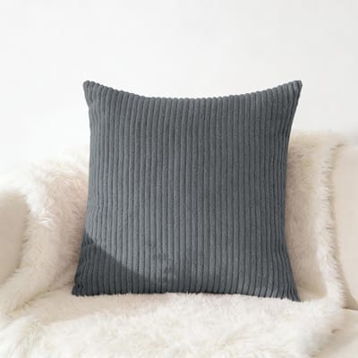Corduroy Kussensloop 40X40 45X45 50x50cm Zachte Pluche Flanellen Kussenhoes Pluizige Bank Kussensloop voor Sofa Woonkamer Decoratie 45X45CM