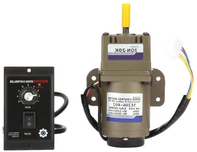 AC reductiemotor - Vertraagde motor - Snelheid verminderen - Instelbare snelheid - 6W 220V - Metaal