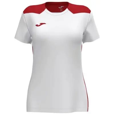 T-shirt Korte Mouw Joma T-shirt manches courtes blanc Championship Vi