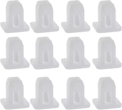 Dailygoods- Bumper Retainer Clip 30 Stuks - Bevestigingsclips Auto - Push In Type - Kunststof - 8mm Gat - Duurzaam Materiaal