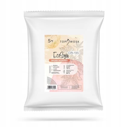 Merkloos Sojawas voor Geurkaarsen en Waxmelts - 5kg