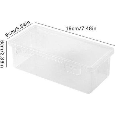 1 Stuks Etui Doos PP Materiaal Transparant Potlood Etui Pouch Schrijfwaren School Etui Benodigdheden Potlood Opberging