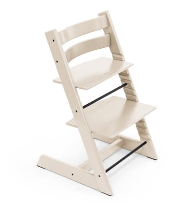 Stokke Tripp Trapp bundel Vanilla White | Babyset Vanilla White | Newborn Vanilla White/ Beige | Tray Vanilla White | Kussenset Beige