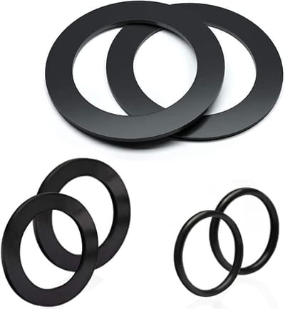 Set van 6 Rubber O-Ringen voor Zwembaden, Perfect voor Sandfilter Systemen en Waterdichte Afdichtingen
