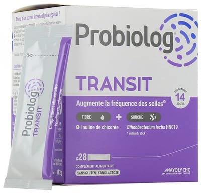 Mayoly Spindler Biotics supplementsTransit 28 Sticks