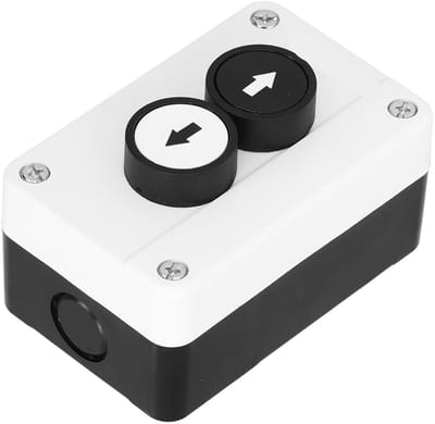 Up/Down Schakelaar voor Garage Roldeur - Pushbutton Schakelstation voor Achterklep en Rolpoort met Aan/Uit Functie