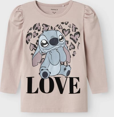NAME IT - NMFJAMIN STITCH LS NREG TOP BOX NOOS WDI - Meisjes - Blouses