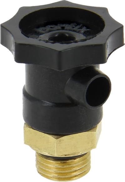 Bonfix - aftapper 1/4 met geïntegreerde O-ring