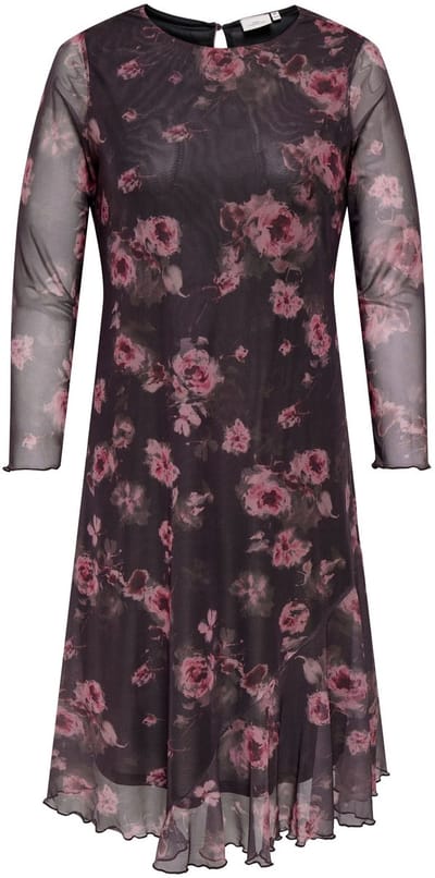 ONLY Carmakoma Jurk CARLOURA Midi-jurk