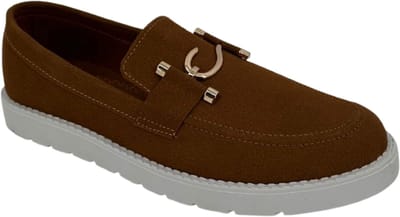 Royal Walk® Loafers Heren - Heren Schoenen - Heren Instappers - Lichtgewicht - Mustard - Maat 39