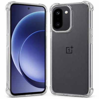TechNow Hoesje geschikt voor OnePlus 15R Hoesje Screenprotector - Extreme Shock Case – Case Transparant