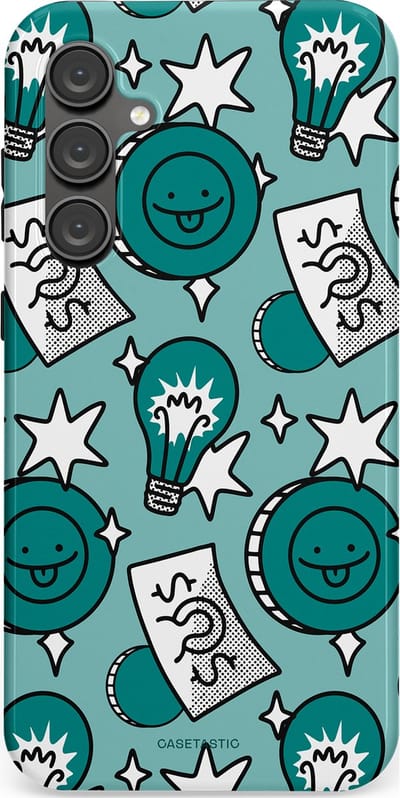 Casetastic Hoesje Geschikt voor Samsung S23 FE - Stijlvolle Beschermende Duo-layer Case - Muntmeester