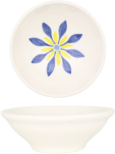 Kütahya Porselen Kommetje - Strada - Porselein - 16 cm (400cc) - set van 6