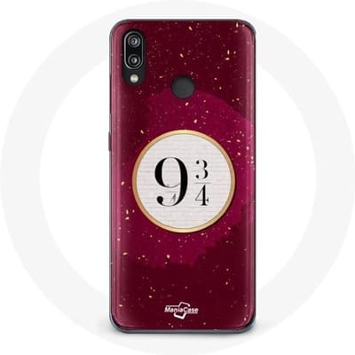 Coque pour Huawei P20 Lite - Harry Potter - Voie 9 3/4 - Souple - Rouge - Synthétique