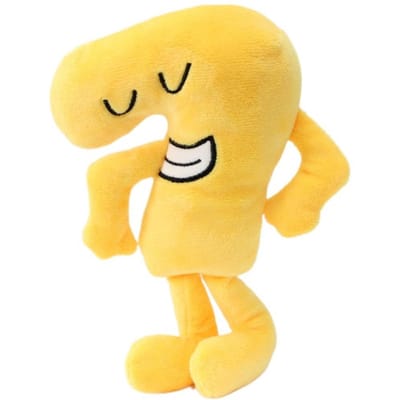 Arrival Battle For Dream Island Pluche Speelgoed Bfdi One Two Four X Knuffeldier Zachte Pop Klok Knop Wafel Bal Ventilator Kinder Cadeau 15cm yellow