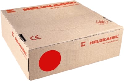 Montagedraad VDS 1mm² (H05V-K) 70° rood - per rol 100 meter (29117)