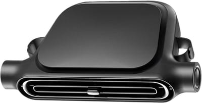 USB autoventilator - enkele kop, 3 snelheden, verstelbaar, voor auto camper truck en achterbank - Zwart