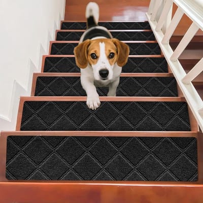 Antislip Trapmatten voor Binnengebruik 55 x 19 cm, Veiligheid voor Kinderen, Ouderen en Huisdieren, Verpakking van 15 Stuks